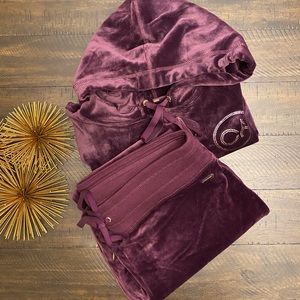CALVIN KLEIN Velour Jogging Suit